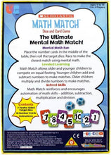 Load image into Gallery viewer, Scholastic Math Match Dice And Card Game