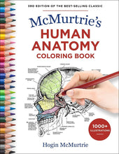 Load image into Gallery viewer, McMurtrie's Human Anatomy Coloring Book: Trade Paperback