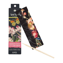 Load image into Gallery viewer, BR Vintage Botanical Scratch Bookmark