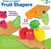 Load image into Gallery viewer, Veggie Shapers Snap N Learn