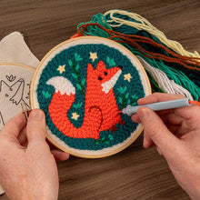 Load image into Gallery viewer, Fox Punch Needle