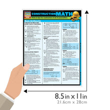 Load image into Gallery viewer, Construction Math Reference Guide