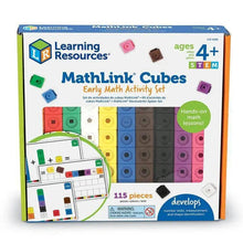 Load image into Gallery viewer, Learning Resources Early Math Mathlink Cube Activity Set