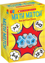 Load image into Gallery viewer, Scholastic Math Match Dice And Card Game