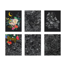 Load image into Gallery viewer, Mythical Animals Scratch Art Pad
