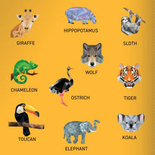 Load image into Gallery viewer, Zoo Sticker Paintings