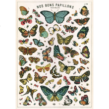 Load image into Gallery viewer, Butterfly Natural History Vintage Poster