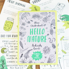 Load image into Gallery viewer, Hello Nature Activity Cards