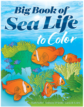 Load image into Gallery viewer, Big Book of Sea Life to Color