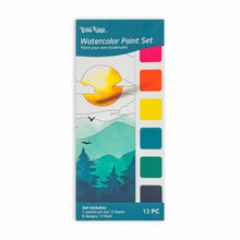 Load image into Gallery viewer, BR Watercolor With Paint Dots Nature