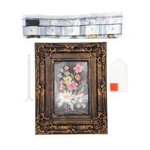 Load image into Gallery viewer, Flowers Frame Gem Art