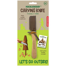 Load image into Gallery viewer, Huckleberry Carving Knife