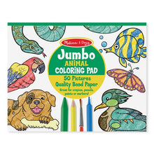Load image into Gallery viewer, Animals Jumbo Coloring Pad