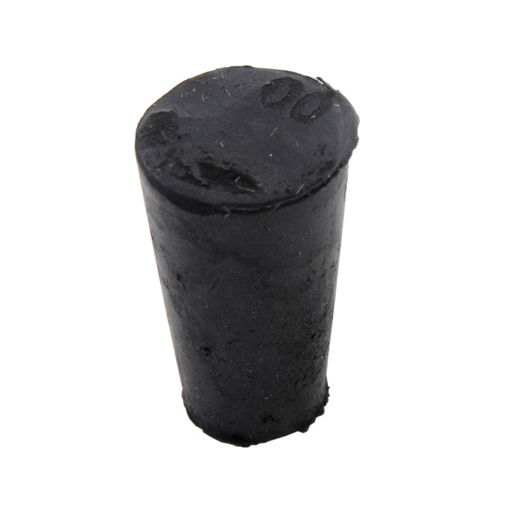 Rubber Stopper, solid, #00