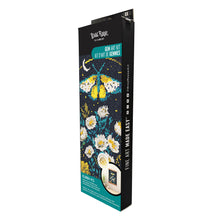 Load image into Gallery viewer, Midnight Botanical Rolled Canvas Gem Art
