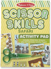 Load image into Gallery viewer, Safari Scissors Skills Activity Pad
