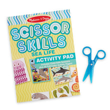 Load image into Gallery viewer, Sea Life Scissor Skills Activity Pad
