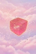 Load image into Gallery viewer, Viral Glittering pink cube
