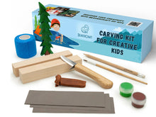 Load image into Gallery viewer, Spruce Tree Carving Kit

