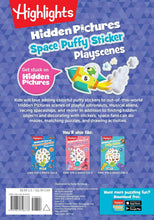 Load image into Gallery viewer, Space Puffy Sticker Hidden Pictures Playscenes
