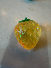 Load image into Gallery viewer, Squishy strawberry NeeDoh ice cube textured
