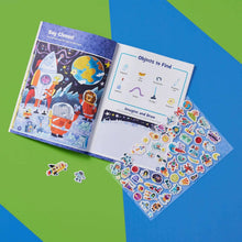 Load image into Gallery viewer, Space Puffy Sticker Hidden Pictures Playscenes
