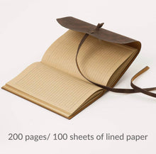 Load image into Gallery viewer, Brown Leather Journal

