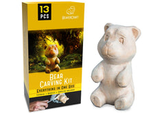 Load image into Gallery viewer, Bear Carving Kit
