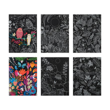 Load image into Gallery viewer, Owl And Moon Scratch Art Pad
