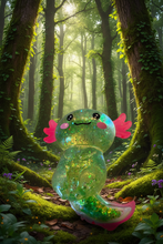 Load image into Gallery viewer, Squishy Axoloto  With A Needoh Icecube Liketexture
