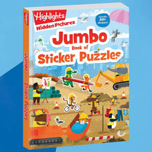 Load image into Gallery viewer, Jumbo Book of Sticker Puzzles

