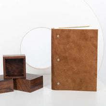 Load image into Gallery viewer, Suede Leather Journal

