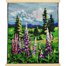 Load image into Gallery viewer, Landscape Rolled Canvas Gem Art
