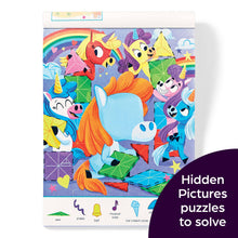 Load image into Gallery viewer, Unicorns Sticker Faces Hidden Pictures
