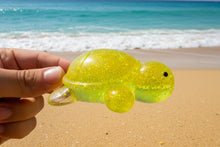 Load image into Gallery viewer, Viral Glittering Squishy Turtle
