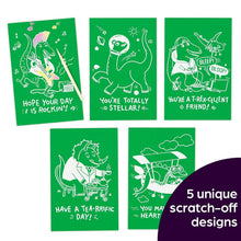 Load image into Gallery viewer, Dinosaur Scratch-and-Play Hidden Pictures
