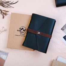 Load image into Gallery viewer, Green Leather Journal
