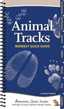 Load image into Gallery viewer, Animal Tracks of the Midwest Quickguide
