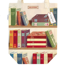Load image into Gallery viewer, Library Books Tote Bag
