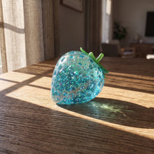 Load image into Gallery viewer, Squishy strawberry NeeDoh ice cube textured | Squishy turtle
