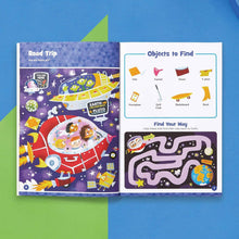 Load image into Gallery viewer, Space Puffy Sticker Hidden Pictures Playscenes
