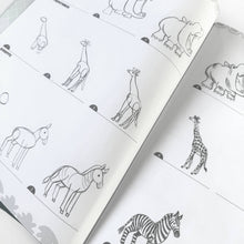 Load image into Gallery viewer, Learn to Draw Wild Animals with Stickers
