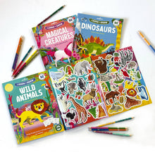 Load image into Gallery viewer, Learn to Draw Wild Animals with Stickers
