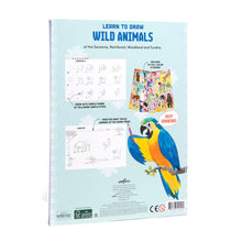 Load image into Gallery viewer, Learn to Draw Wild Animals with Stickers
