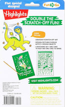 Load image into Gallery viewer, Dinosaur Scratch-and-Play Hidden Pictures
