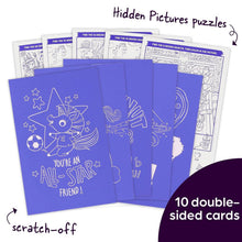 Load image into Gallery viewer, Unicorn Scratch-and-Play Hidden Pictures
