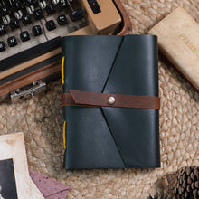 Load image into Gallery viewer, Green Leather Journal
