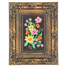 Load image into Gallery viewer, Flowers Frame Gem Art
