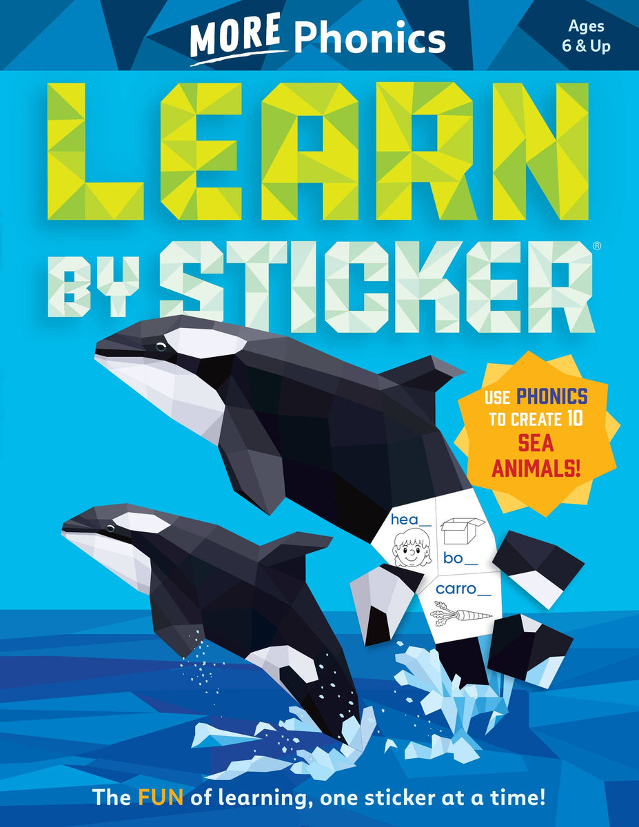 Learn by Sticker: More Phonics – Home Educational Resources