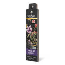 Load image into Gallery viewer, Florals Scratch Art Bookmark
